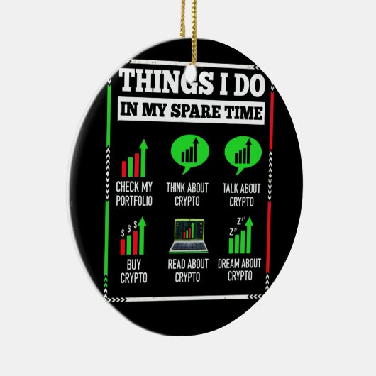 暇な時間にやること暗号投資の取引 セラミックオーナメント (右)