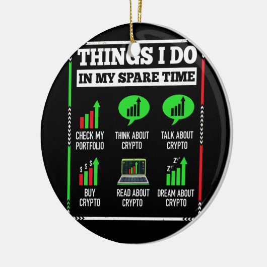 暇な時間にやること暗号投資の取引 セラミックオーナメント (左)