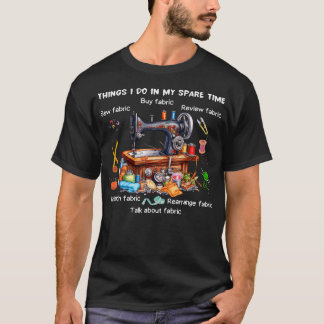 暇な時間にやること 楽しい ミニークイン縫製 Tシャツ