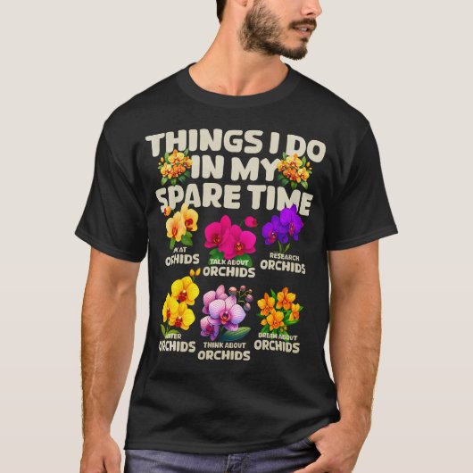 暇な時間にやること Tシャツ (正面)