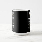 暇な時 話す 考える 犬 コーヒーマグカップ (中央)