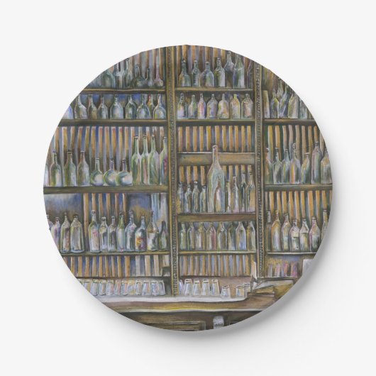 暑いが動かない ペーパープレート (正面)