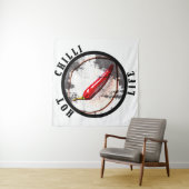 暑いチリ生活 タペストリー (インサイチュ)