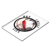 暑いチリ生活 ノートブック (左側)