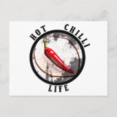 暑いチリ生活 ポストカード (正面)