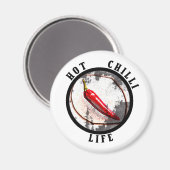 暑いチリ生活 マグネット (正面/裏面)