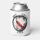暑いチリ生活 缶クーラー (缶裏面)