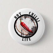 暑いチリ生活 缶バッジ (正面)