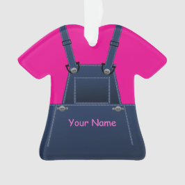 暑いピンクのクリスマスの飾り立てを飾る街 オーナメント