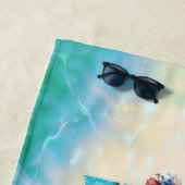 暑い人魚の夏 ビーチタオル (インサイチュ)