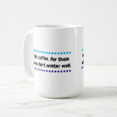 暑い冬 コーヒーマグカップ (正面左)