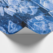 暑い夏には青い氷 ラッピングペーパー (角)