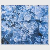 暑い夏には青い氷 ラッピングペーパー (フラット)