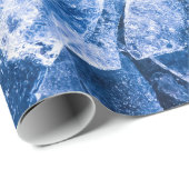 暑い夏には青い氷 ラッピングペーパー (ロールコーナー)