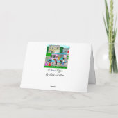 暑い夏の日 |お洒落イラストレーション カード (裏面)