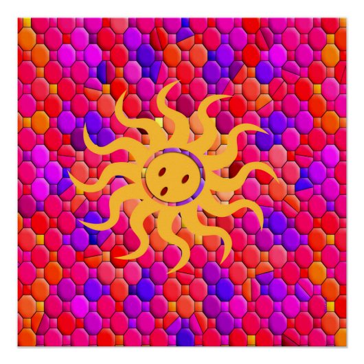 暑い夏の日….. ポスター (正面)