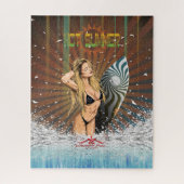 暑い夏 ジグソーパズル (縦)