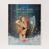 暑い夏 ジグソーパズル (縦)