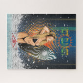 暑い夏 ジグソーパズル (横)