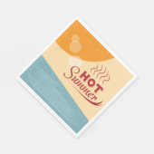 暑い夏 スタンダードランチョンナプキン (角)