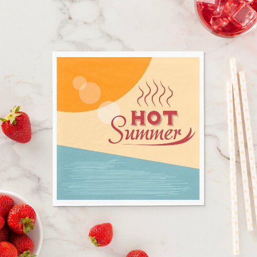 暑い夏 スタンダードランチョンナプキン