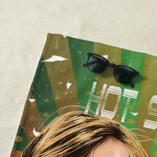 暑い夏 ビーチタオル (インサイチュ)