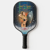 暑い夏 ピックルボールラケット (裏面)