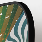 暑い夏 ピックルボールラケット (左詳細)