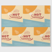 暑い夏 ラッピングペーパー (フラット)