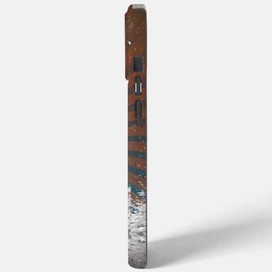 暑い夏 Case-Mate iPhoneケース (裏面 / 左)