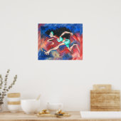 暑い天気 ポスター (キッチン)