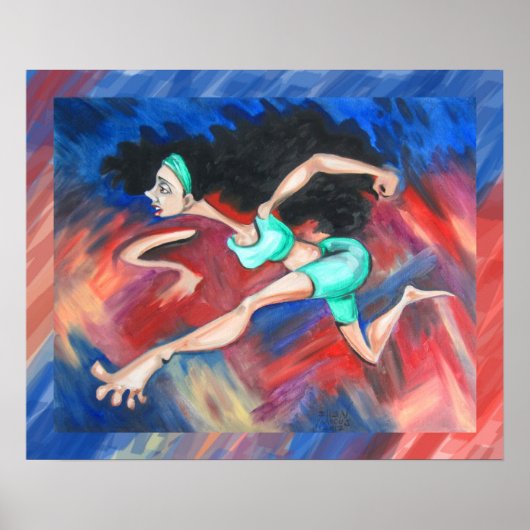 暑い天気 ポスター (正面)