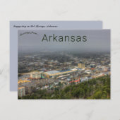 暑い春アーカンソーで霧の日 ポストカード (正面/裏面)