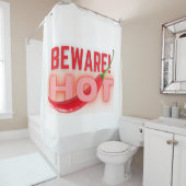 暑い気がする シャワーカーテン (インサイチュ)