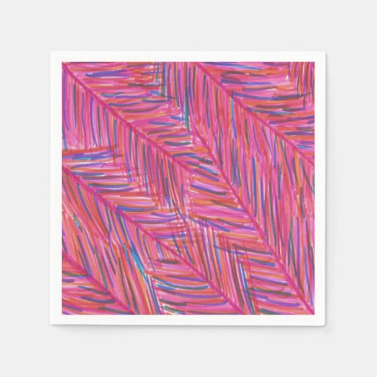 暑い熱帯夜 スタンダードカクテルナプキン (正面)