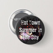 暑い町の夏 缶バッジ (正面&裏面)