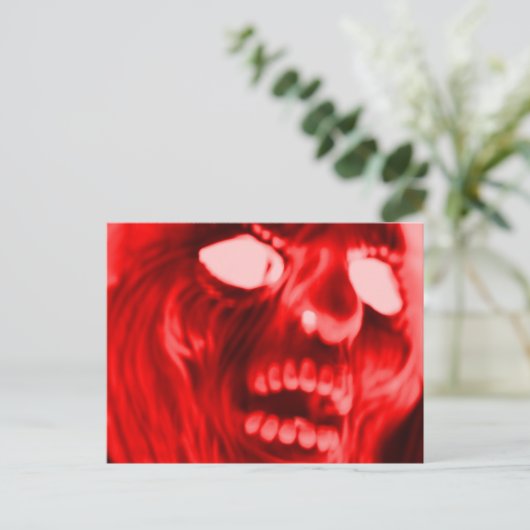 暑い ポストカード (スタンド正面)