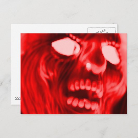 暑い ポストカード (正面/裏面)