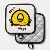 暑い？メイ！キッチンのジレンマ 鍋敷き (正面/裏面)