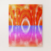 暑くて寒い天気アート ジグソーパズル (縦)