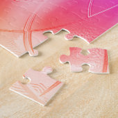 暑くて寒い天気アート ジグソーパズル (側面)