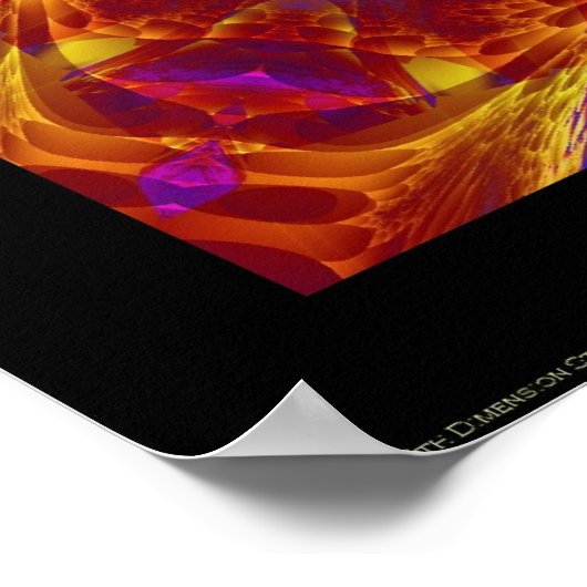 暑くて寒い ポスター (角)