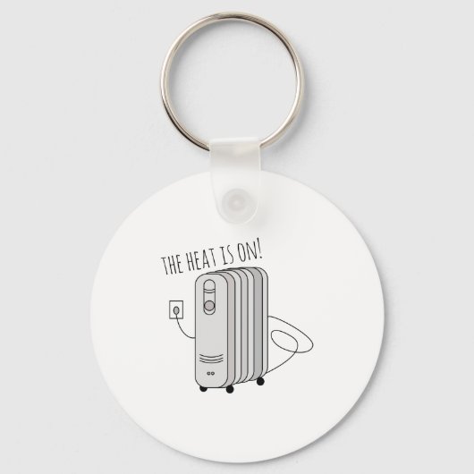 暑さが続く キーホルダー (正面)