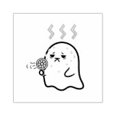 暑すぎてお化けも大変 ラバースタンプ (インプリント)