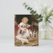 暑すぎる | アーサー・ジョン・エルセリ ポストカード (スタンド正面)