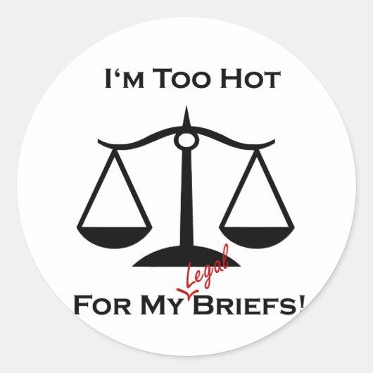 暑すぎる… ラウンドシール (正面)