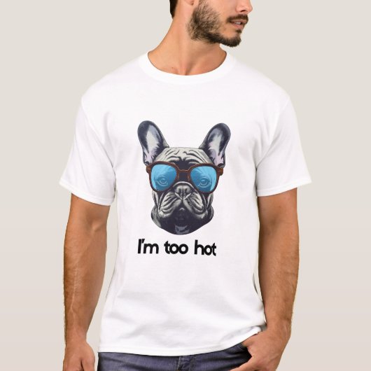 暑すぎる Tシャツ (正面)