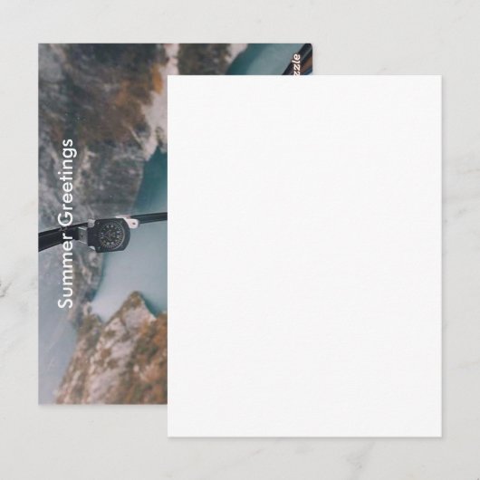 暑中見舞い ポストカード (正面/裏面)