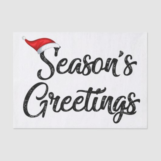 暑中見舞い 薄葉紙 (正面)