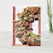 暖い歓迎の家 カード (正面)